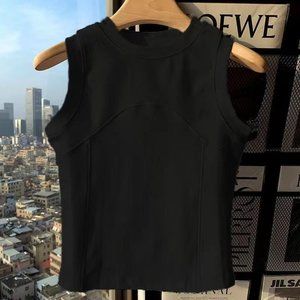 Cotton women's vest, outer wear